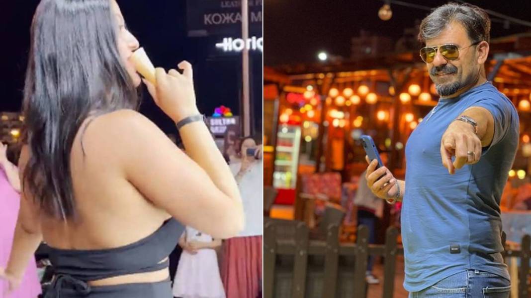 Çılgın Dondurmacı bu defa kendine hakim olamadı! Sarışın güzelin dansı herkesi baştan çıkardı: Eşi bu sefer boşayacak 1